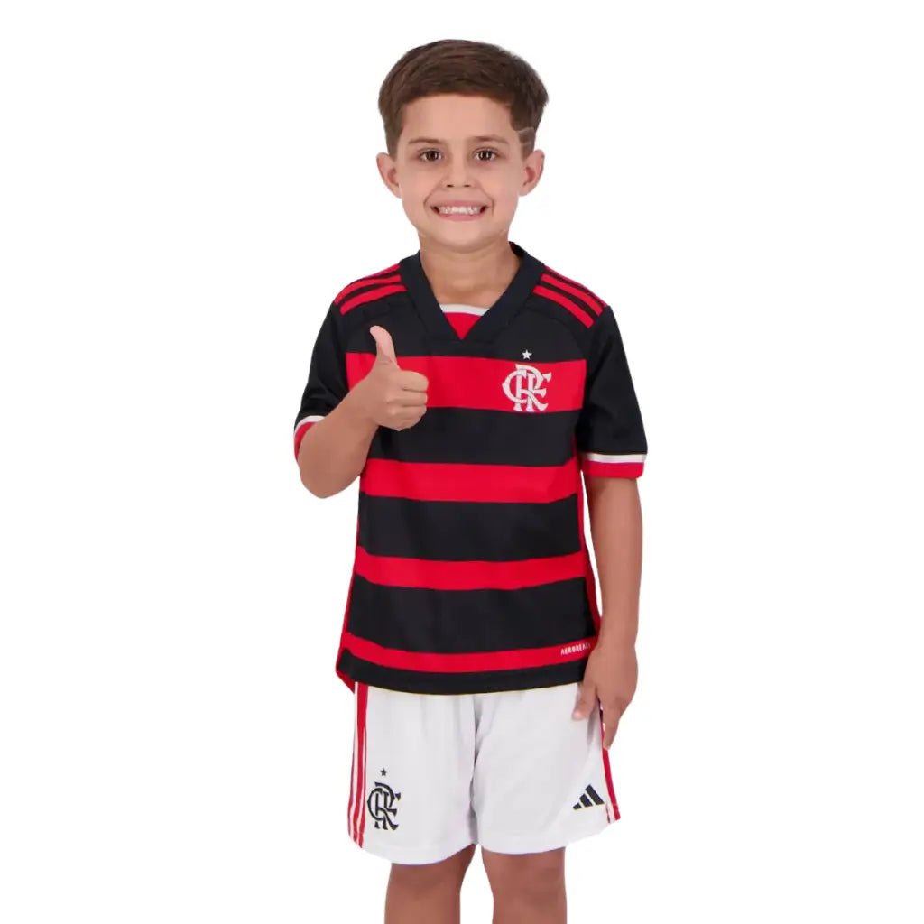 Conjunto Infantil Flamengo I 2024/25