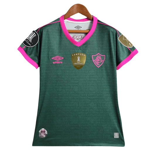 Patch Campeão LibertadoresCamisa Feminina Fluminense III 2023/24 - Torcedor