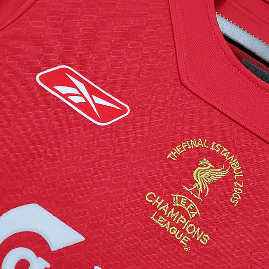 Camisa Retrô Liverpool Home 05/06