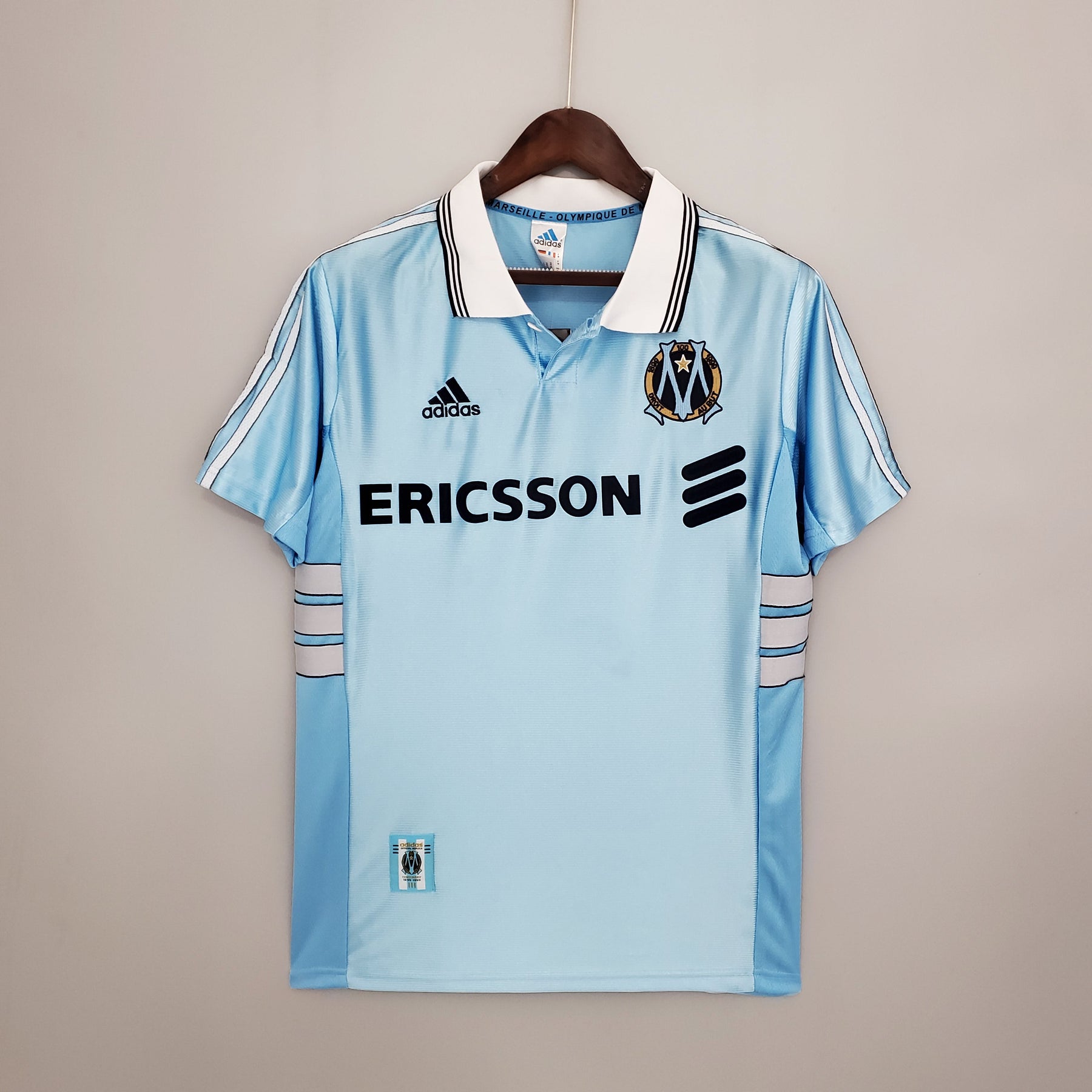 CAMISA OLIMPIQUE DE MARSELHA RETRÔ AWAY 98/99