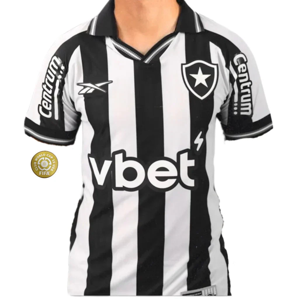 Camisa Masculina Botafogo I Mundial 2025
