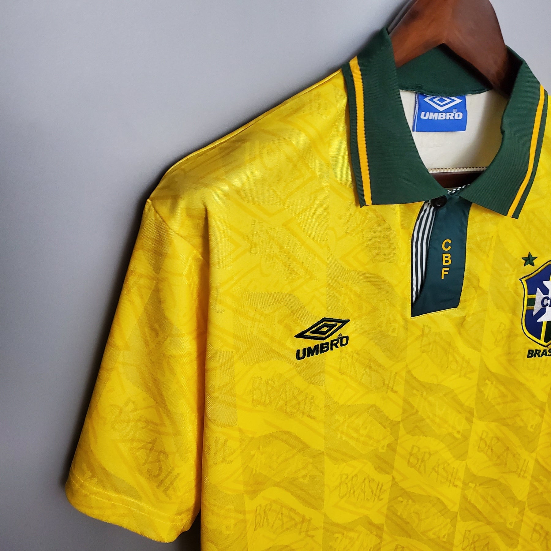 CAMISA RETRÔ BRASIL HOME 92/93