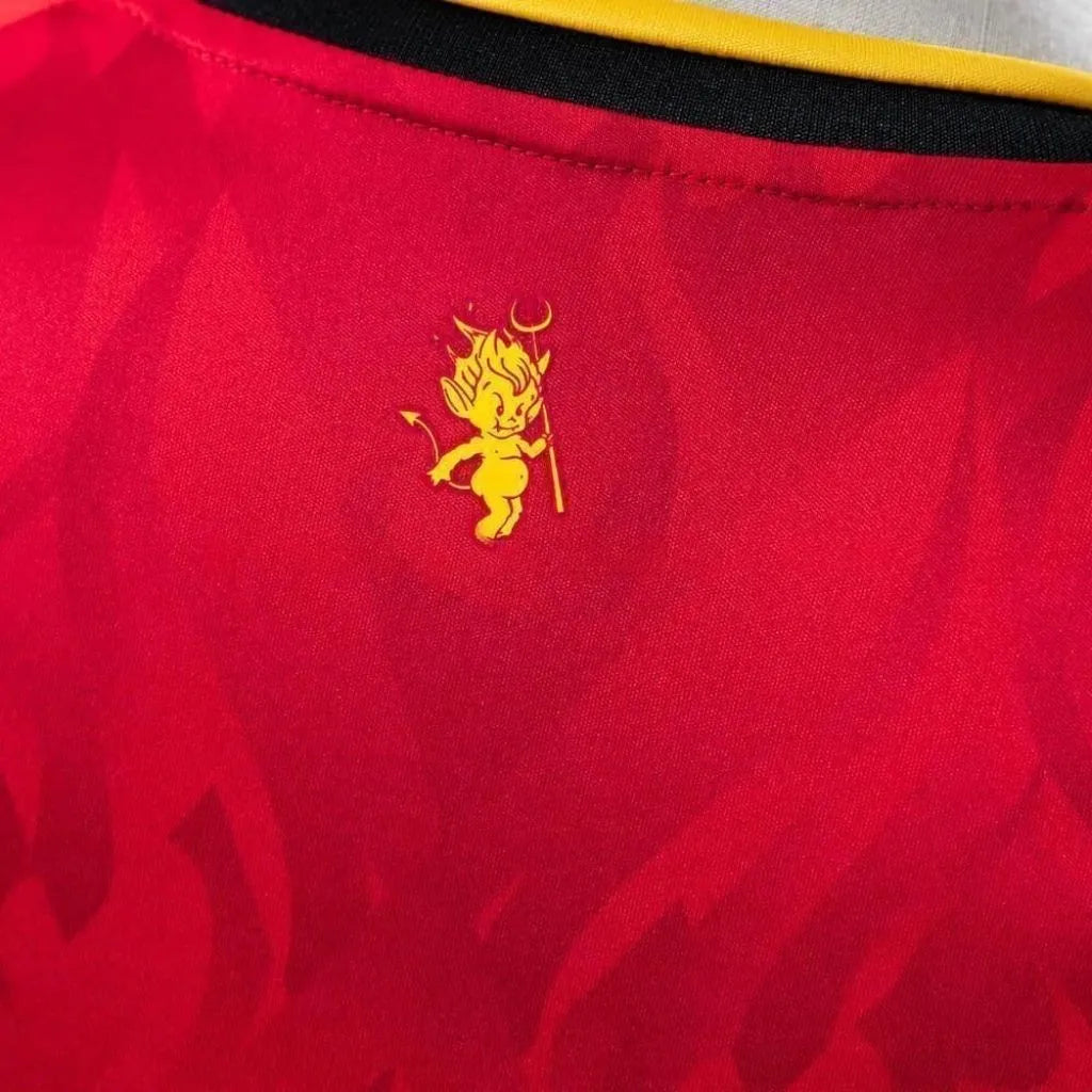 Camisa Masculina Bélgica I 26 Manga Longa