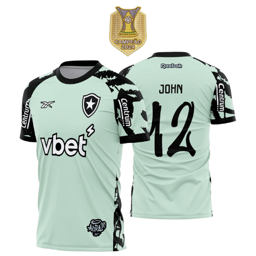 CAMISA BOTAFOGO GOLEIRO QUARTA VI 2025/26 TORCEDOR MASCULINA