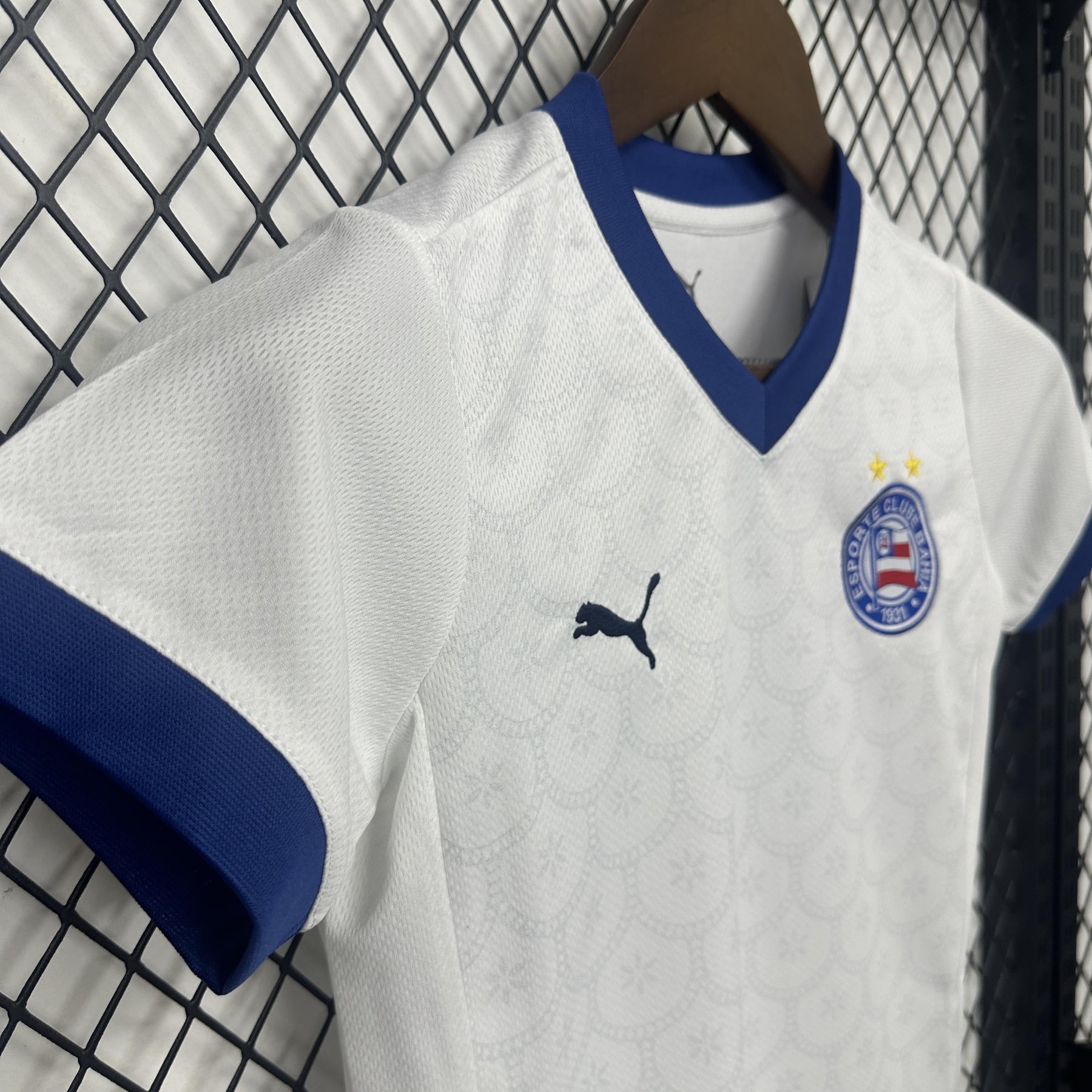 Conjunto Infantil Bahia Titular 25/26 - Branco