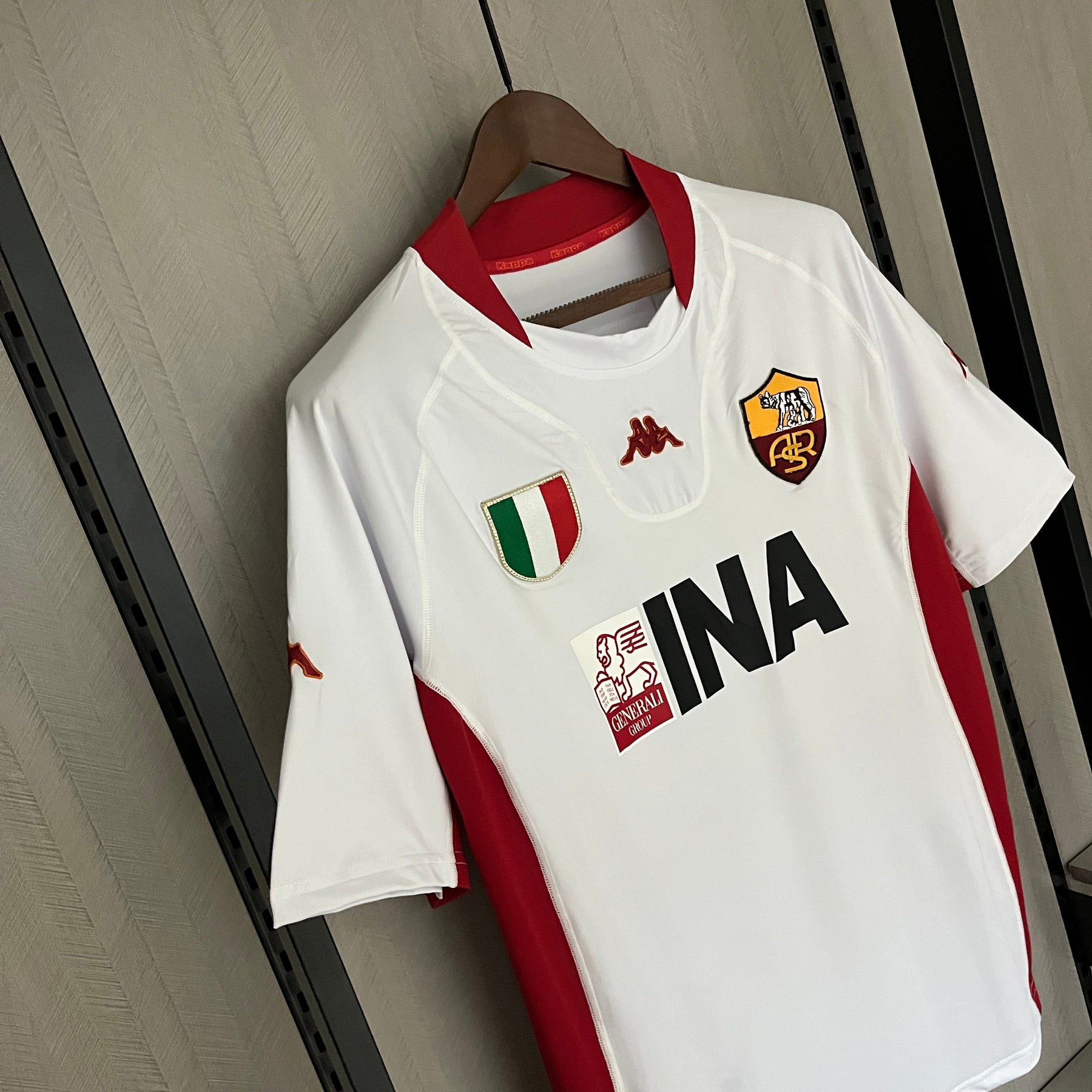 CAMISA ROMA RETRÔ AWAY 01/02