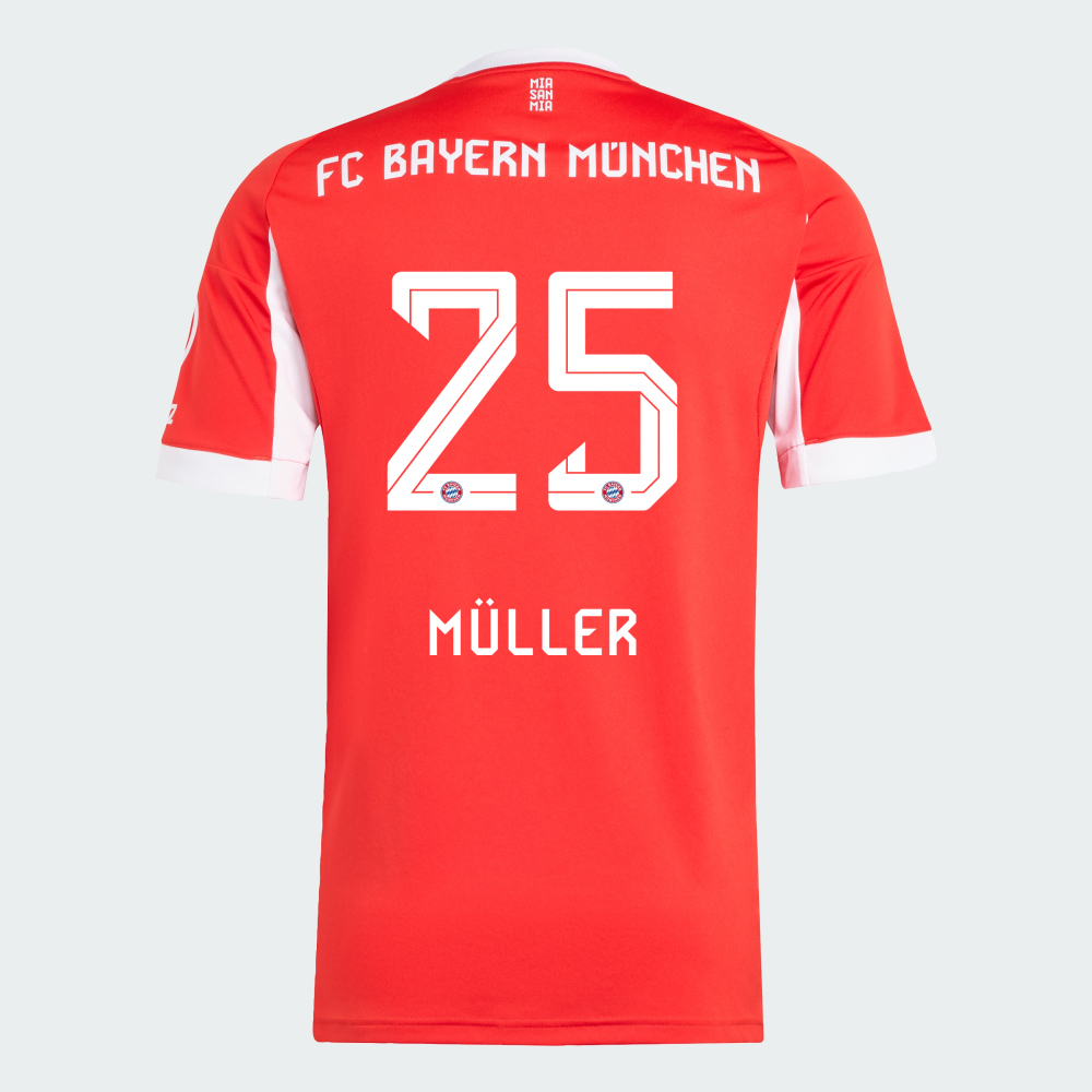 Camisa I Bayern de Munique 2025/26 Torcedor Masculina