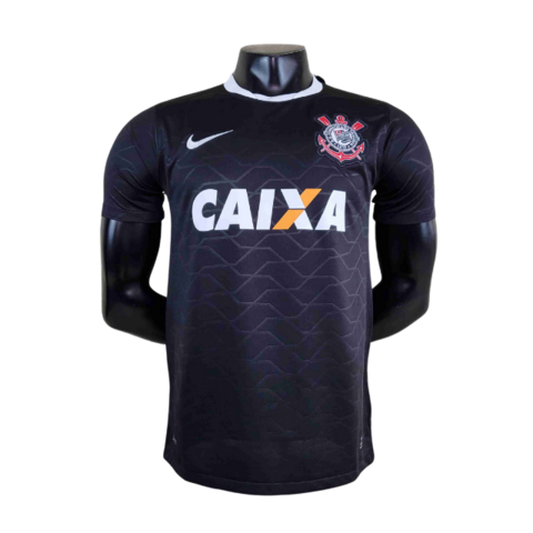 Camisa Retrô Timao 2012/13 RESERVA PRETA CAIXA