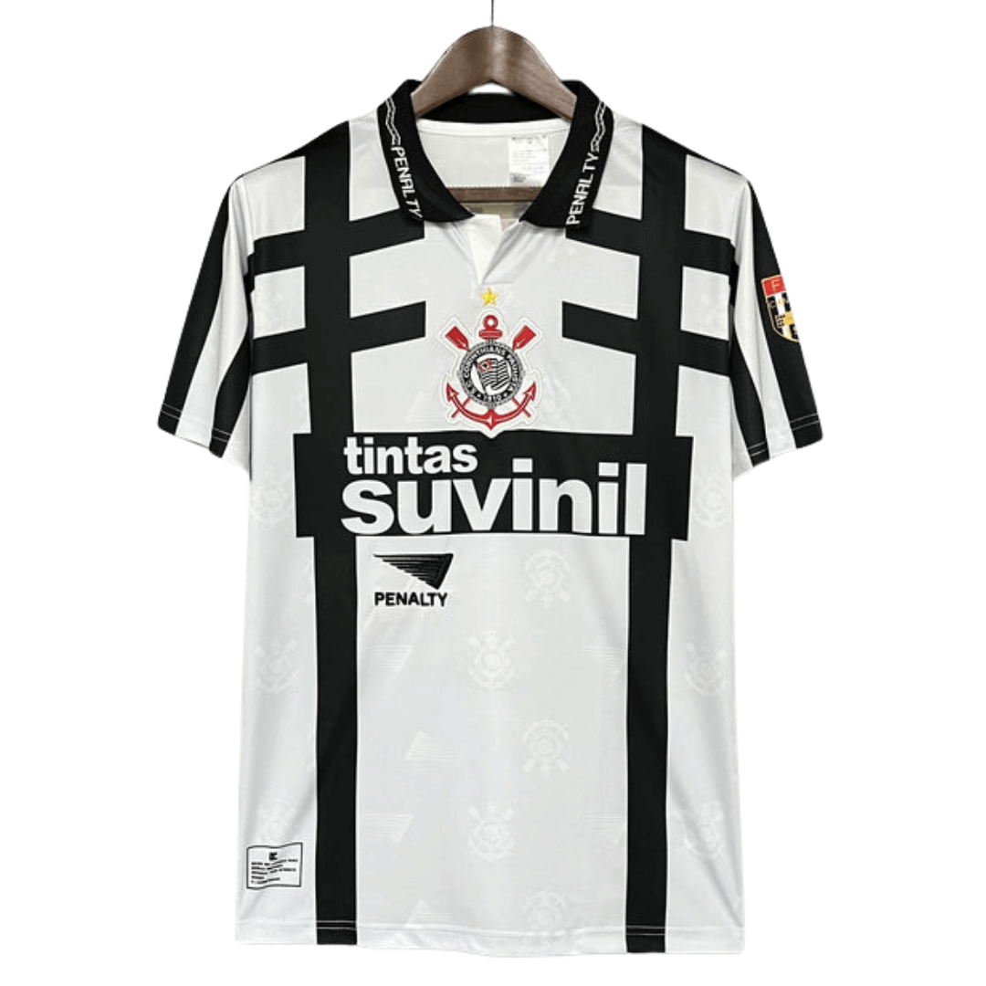 Camisa Retrô Timao Terceira 1996 TEDLAPIDUS BRANCA
