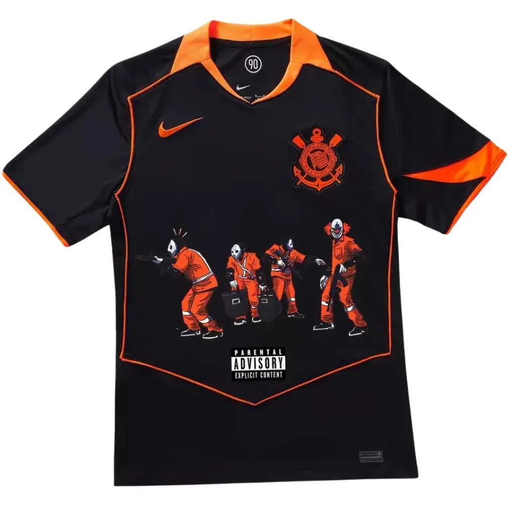 Camisa Masculina Corinthians III 2025/26 Ice Blue Racionais