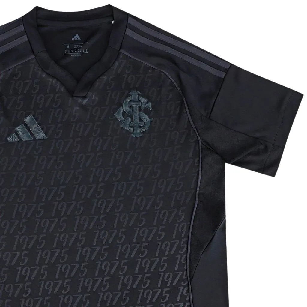 Camisa Masculina Internacional III 2025/26 All Black