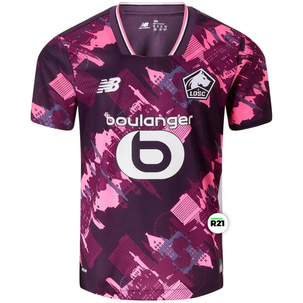 Camisa Masculina Lille IV 2025/26