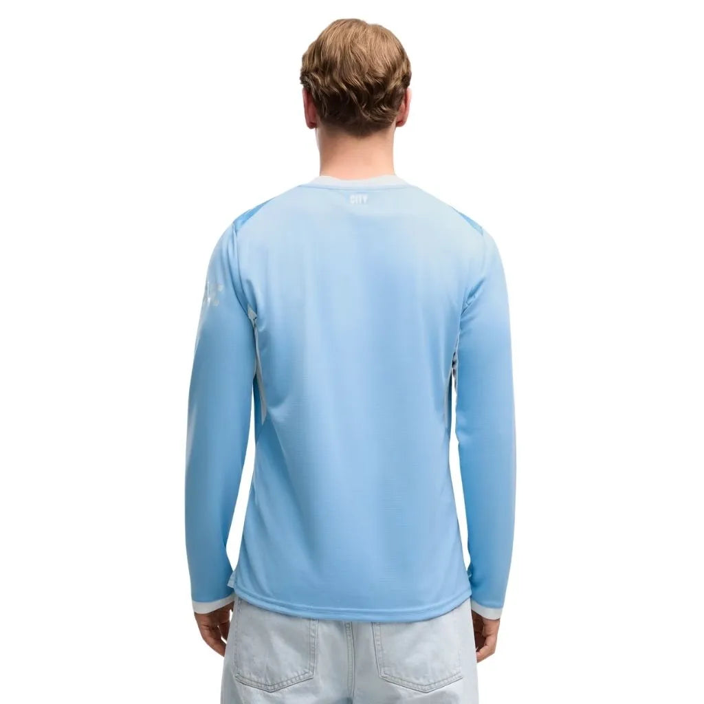 Camisa Masculina Manchester City Home 2026/27 Manga Longa