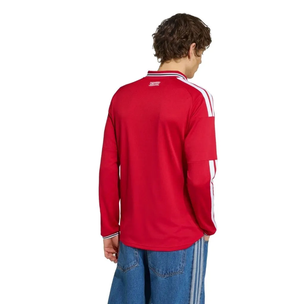Camisa Masculina Manchester United Home 2026/27 Manga Longa