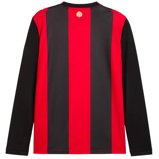 Camisa Masculina Milan Home 2026/27 Manga Longa