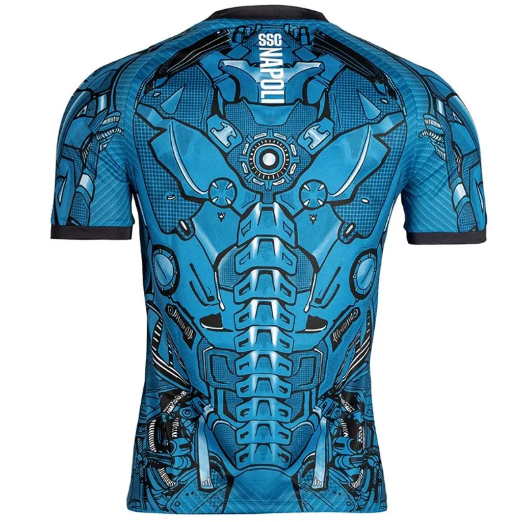 Camisa Masculina Napoli Treino 2025/26 Authentic
