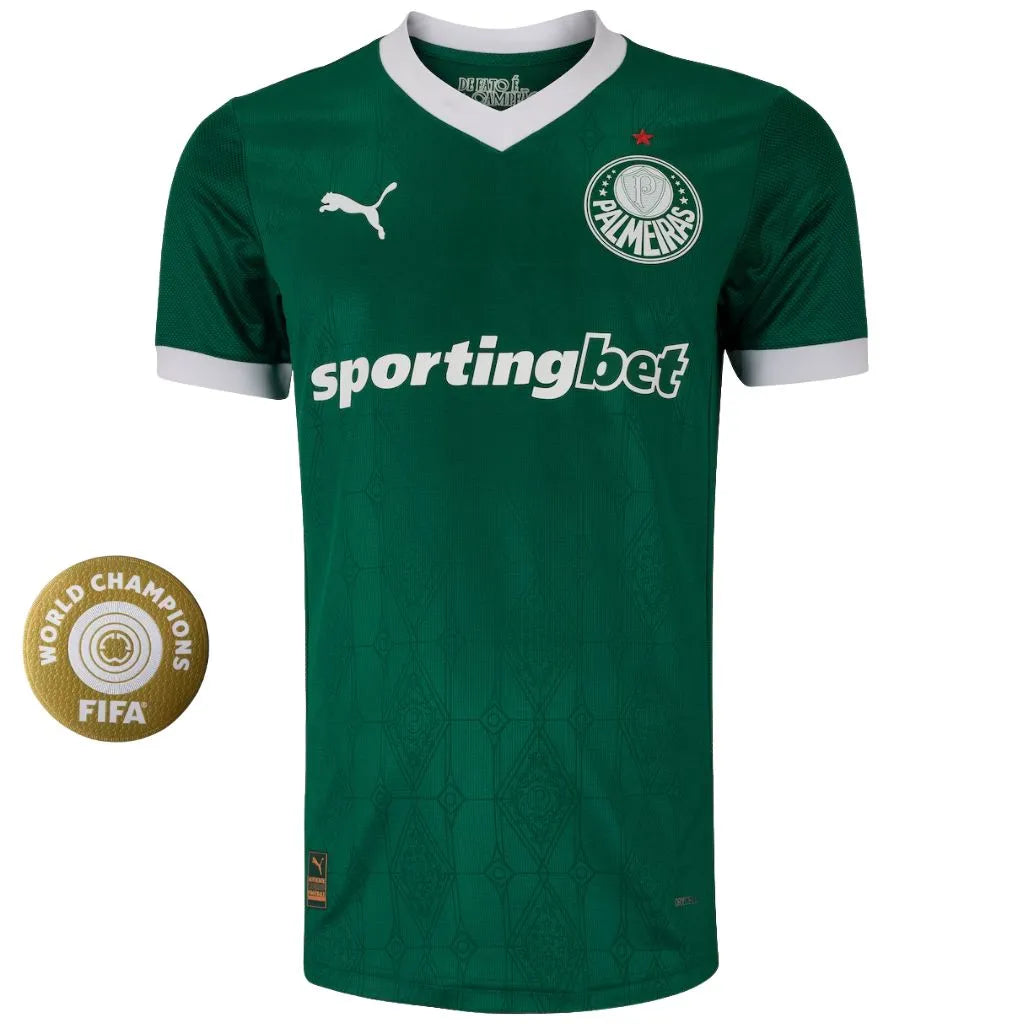 Camisa Masculina Palmeiras I 2025/26