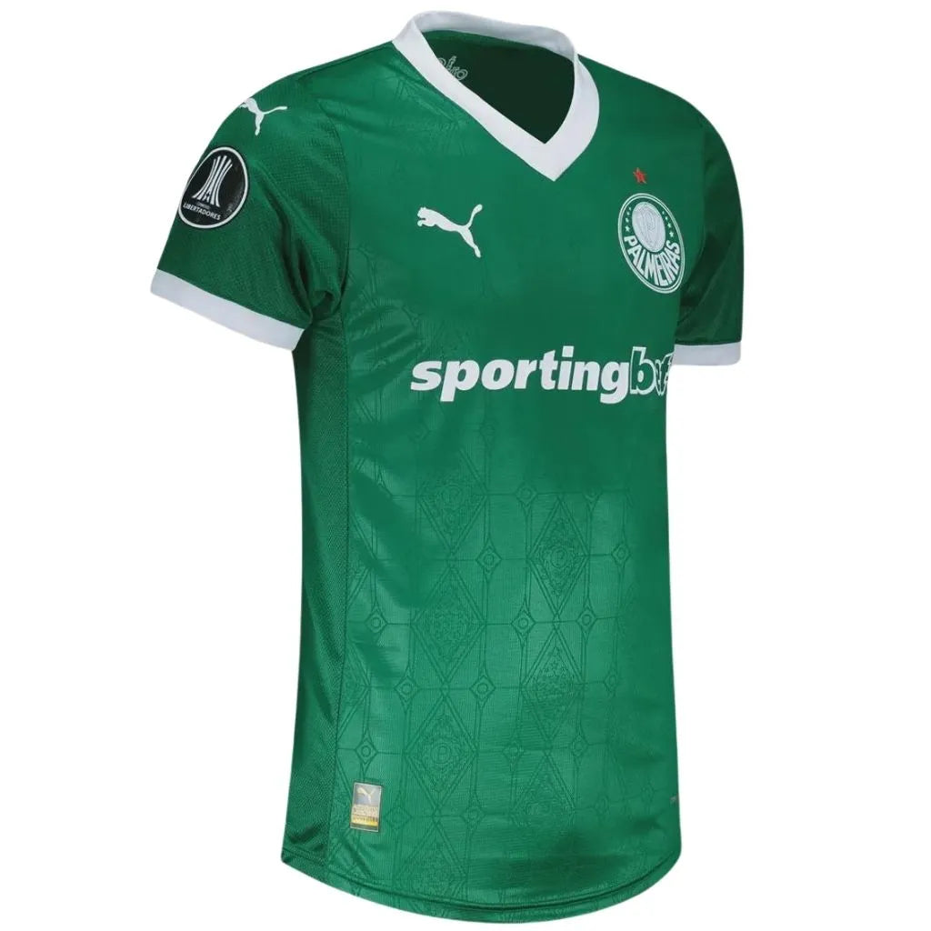 Camisa Masculina Palmeiras Puma I 2025/26 Authentic
