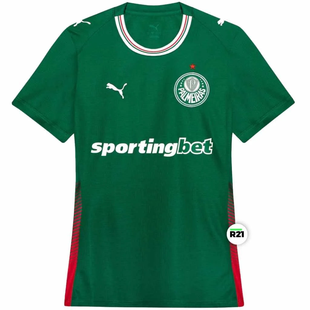 LANÇAMENTO Camisa Feminina Palmeiras Puma I 2026/27