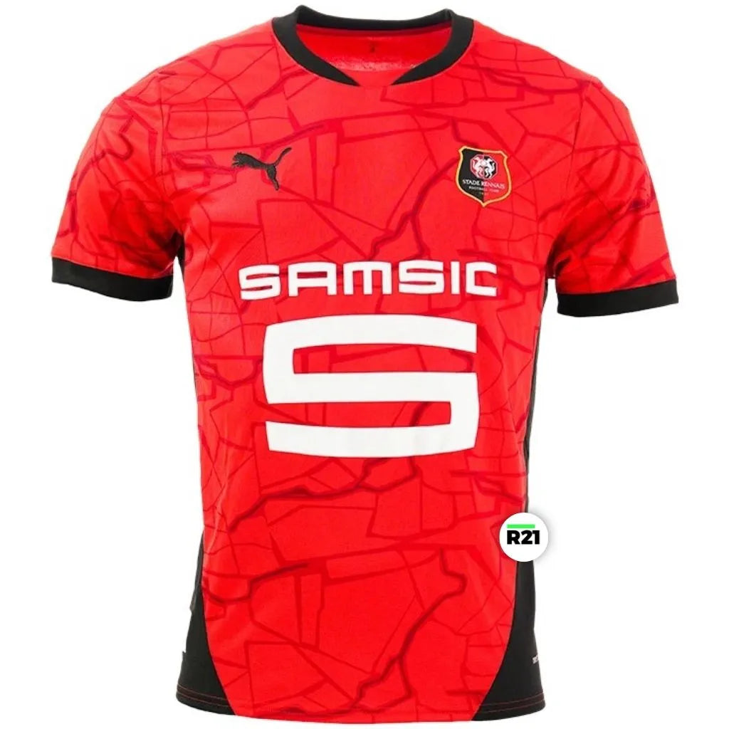 Camisa Masculina Rennes I 2024/25