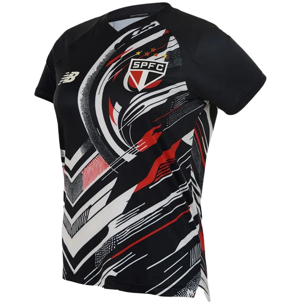 Camisa Feminina São Paulo Pré Jogo 2025/26