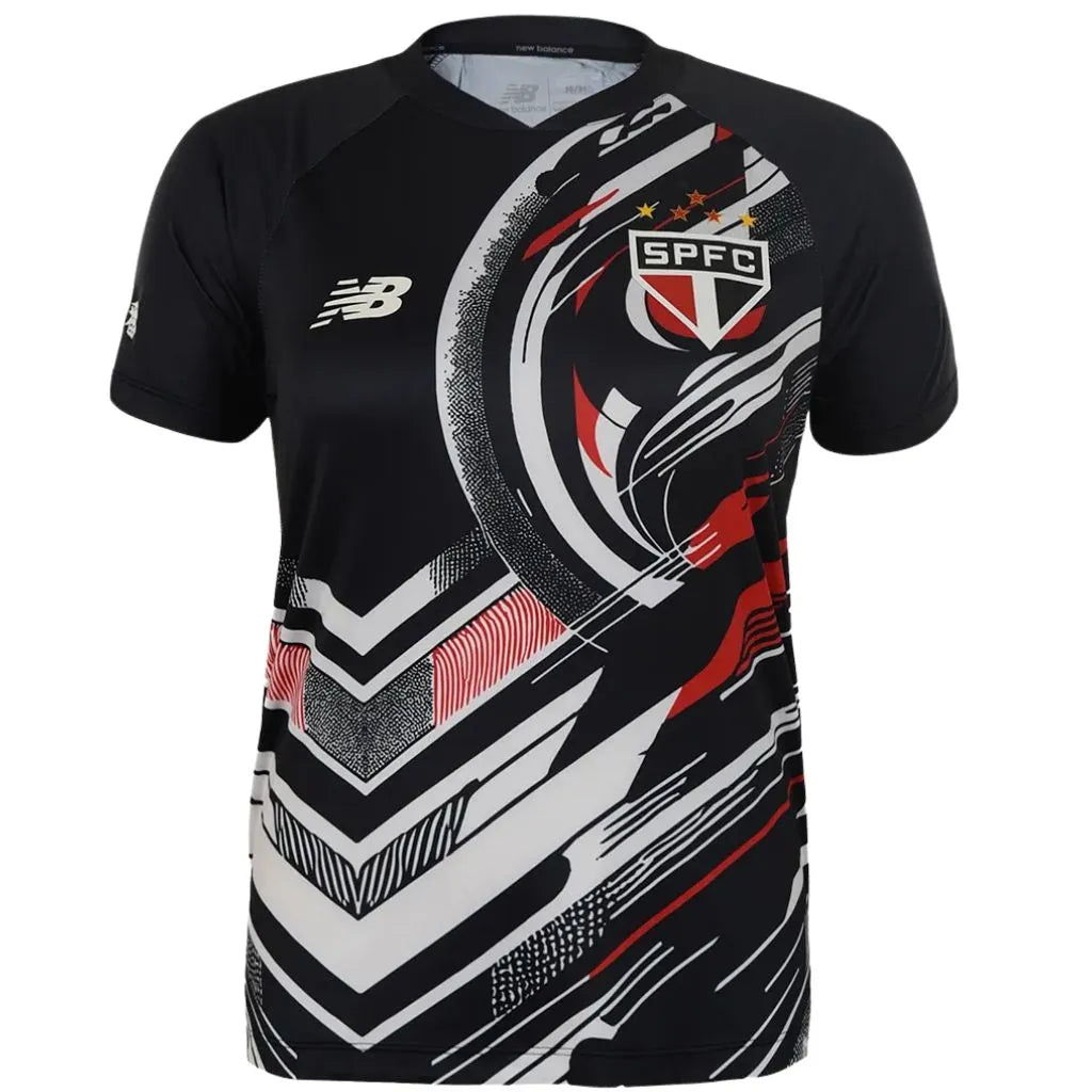 Camisa Feminina São Paulo Pré Jogo 2025/26