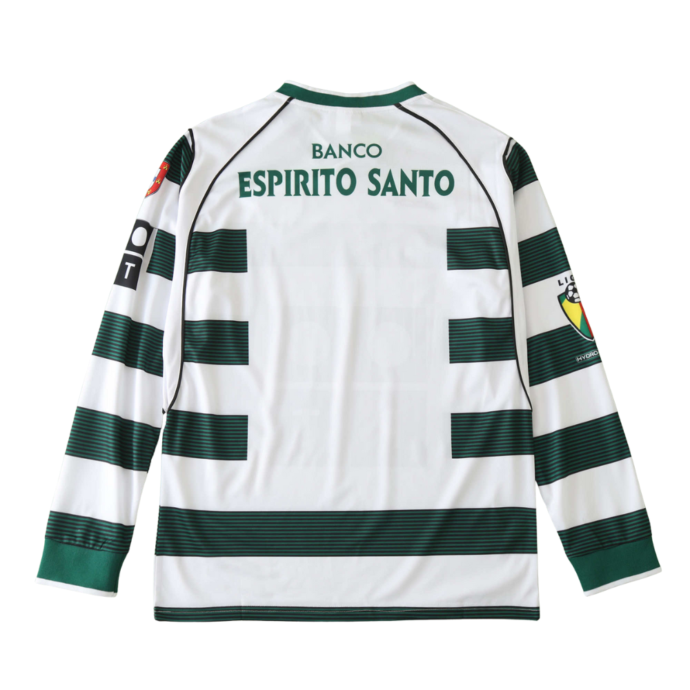 Camisa Retrô Sporting CP Home 2001/03 Manga Longa