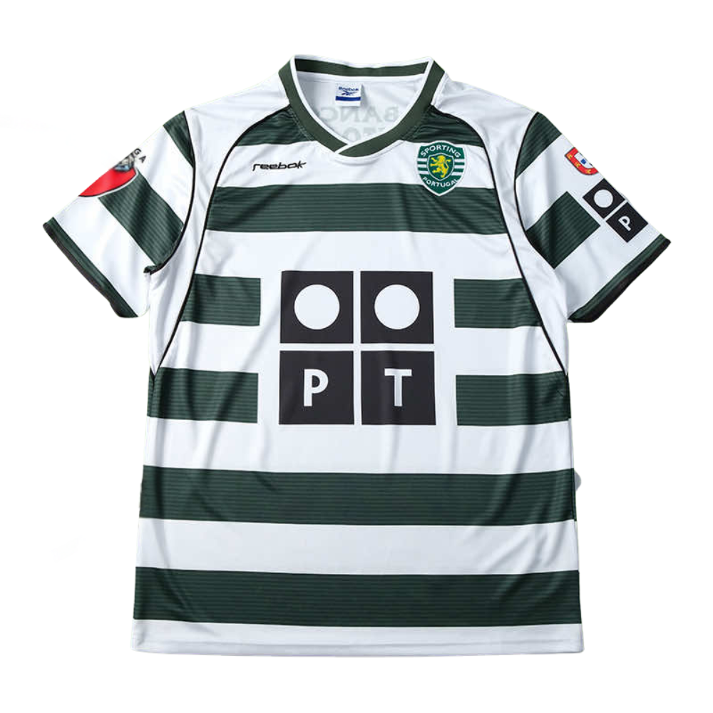 Camisa Retrô Sporting CP Home 2001/03