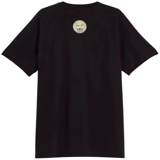Camisa Tour Oásis x Adidas 3 Listras Preta