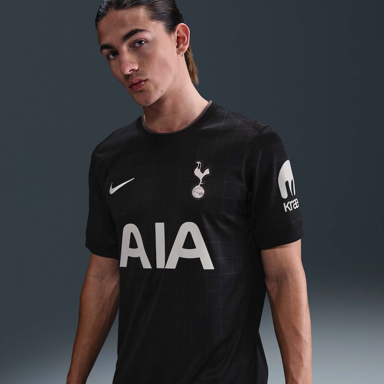 Camisa II Tottenham 2025/26 Preta Torcedor Masculina