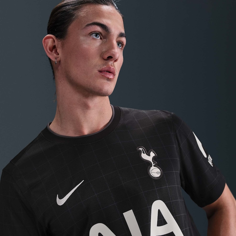 Camisa II Tottenham 2025/26 Preta Torcedor Masculina