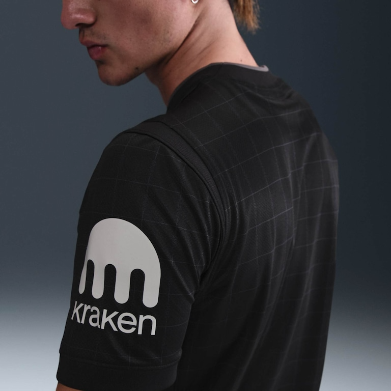 Camisa II Tottenham 2025/26 Preta Torcedor Masculina