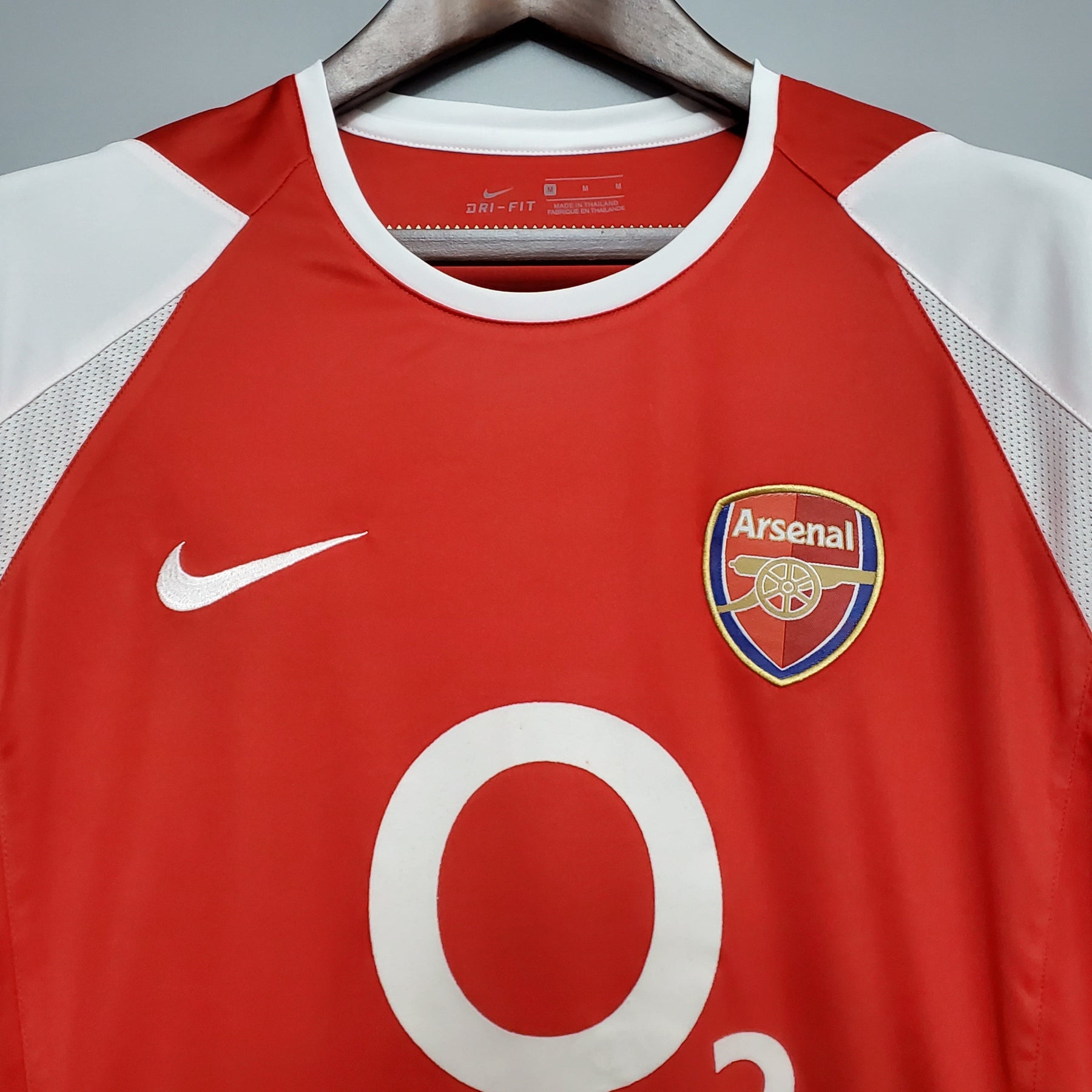 CAMISA RETRÔ ARSENAL HOME 02/04