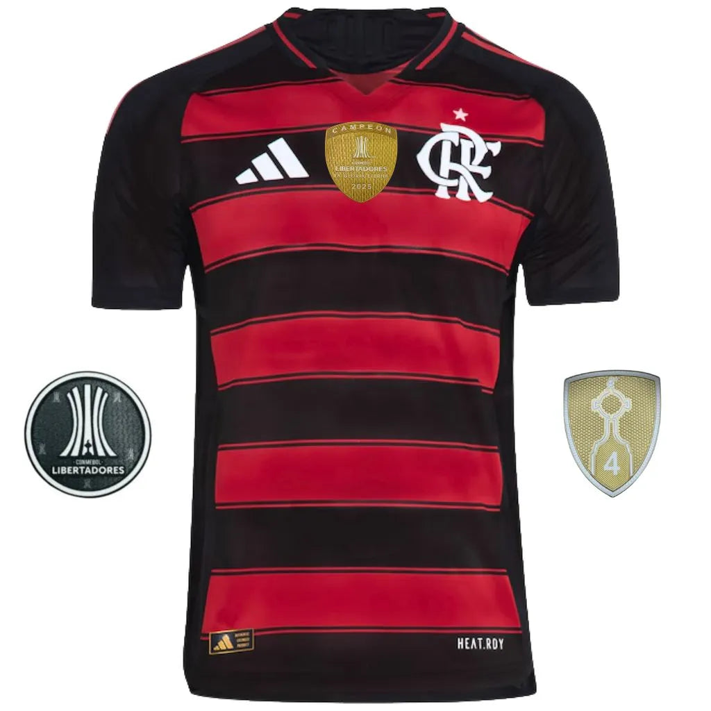 Camisa Masculina Flamengo I 2025/26 Authentic