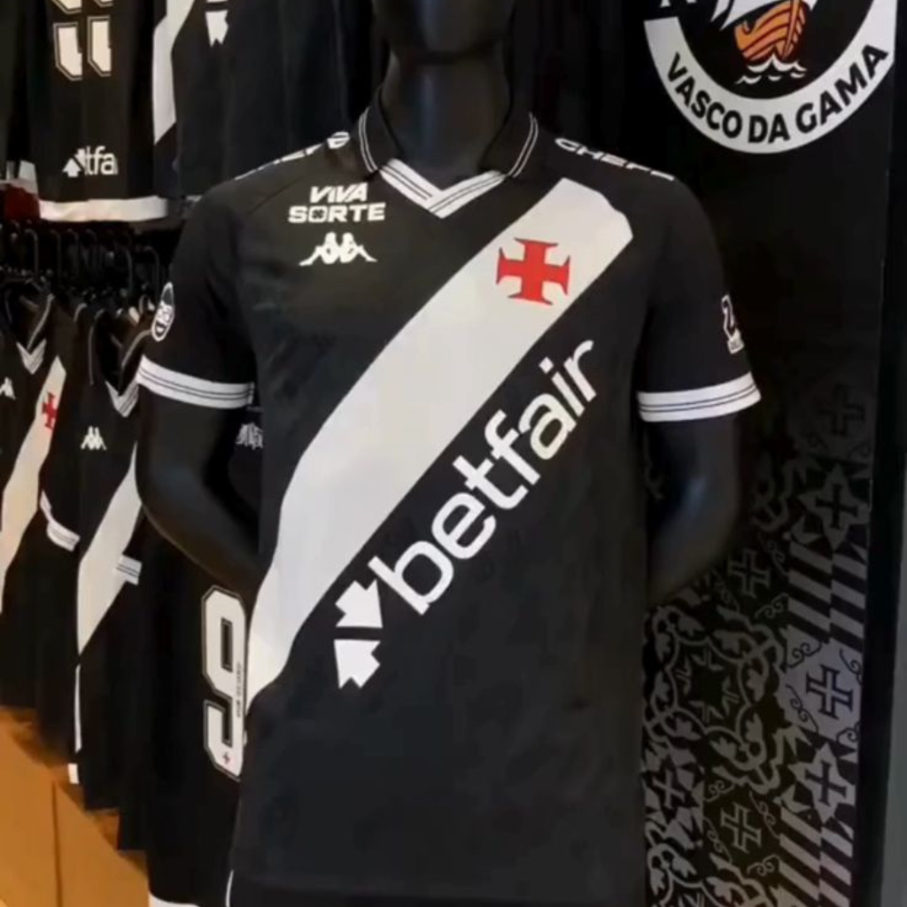Camisa Masculina Vasco I 2025/26