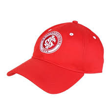 BONÉ INTERNACIONAL BRANCO VERMELHO
