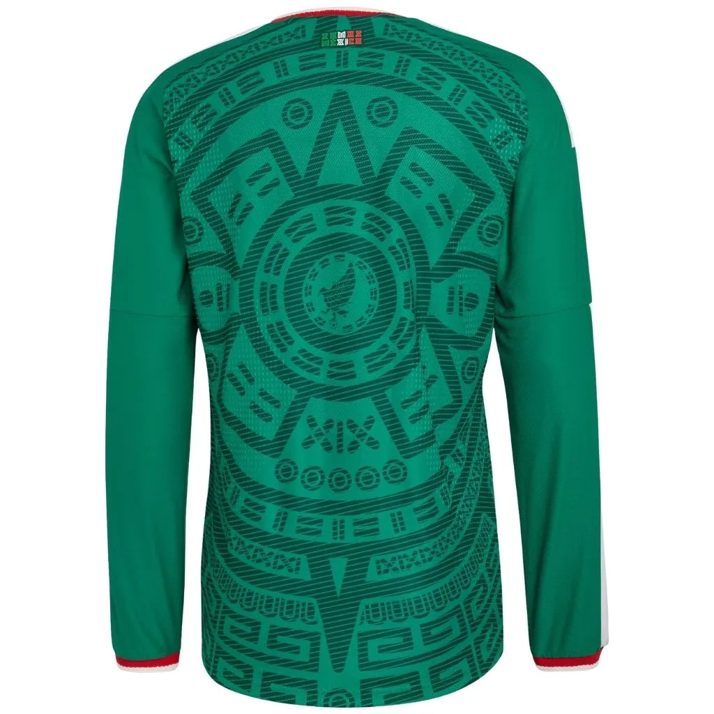 Camisa Masculina México I 2026/27 Manga Longa Authentic