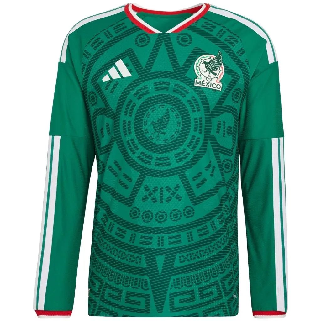Camisa Masculina México I 2026/27 Manga Longa Authentic