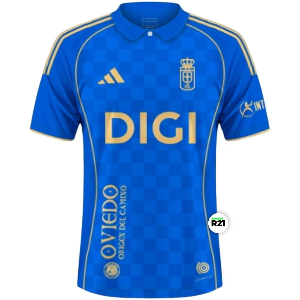 Camisa Masculina Real Oviedo I 2025/26