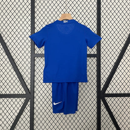KIT INFANTIL RETRÔ MANCHESTER UNITED BLUE 08/09