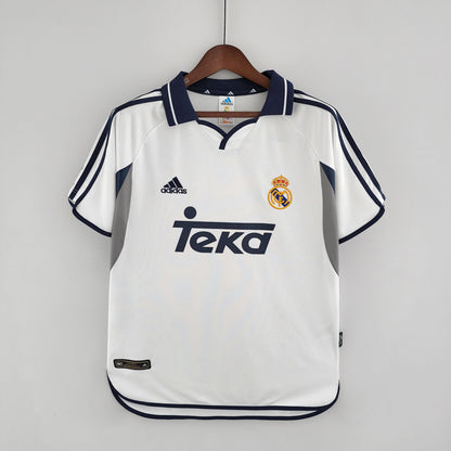 CAMISA REAL MADRID RETRÔ HOME 00/01