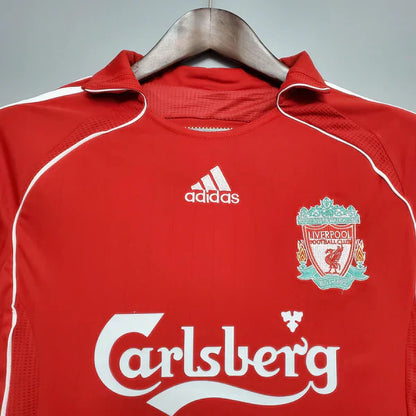 Camisa Retrô Liverpool Home 06/07