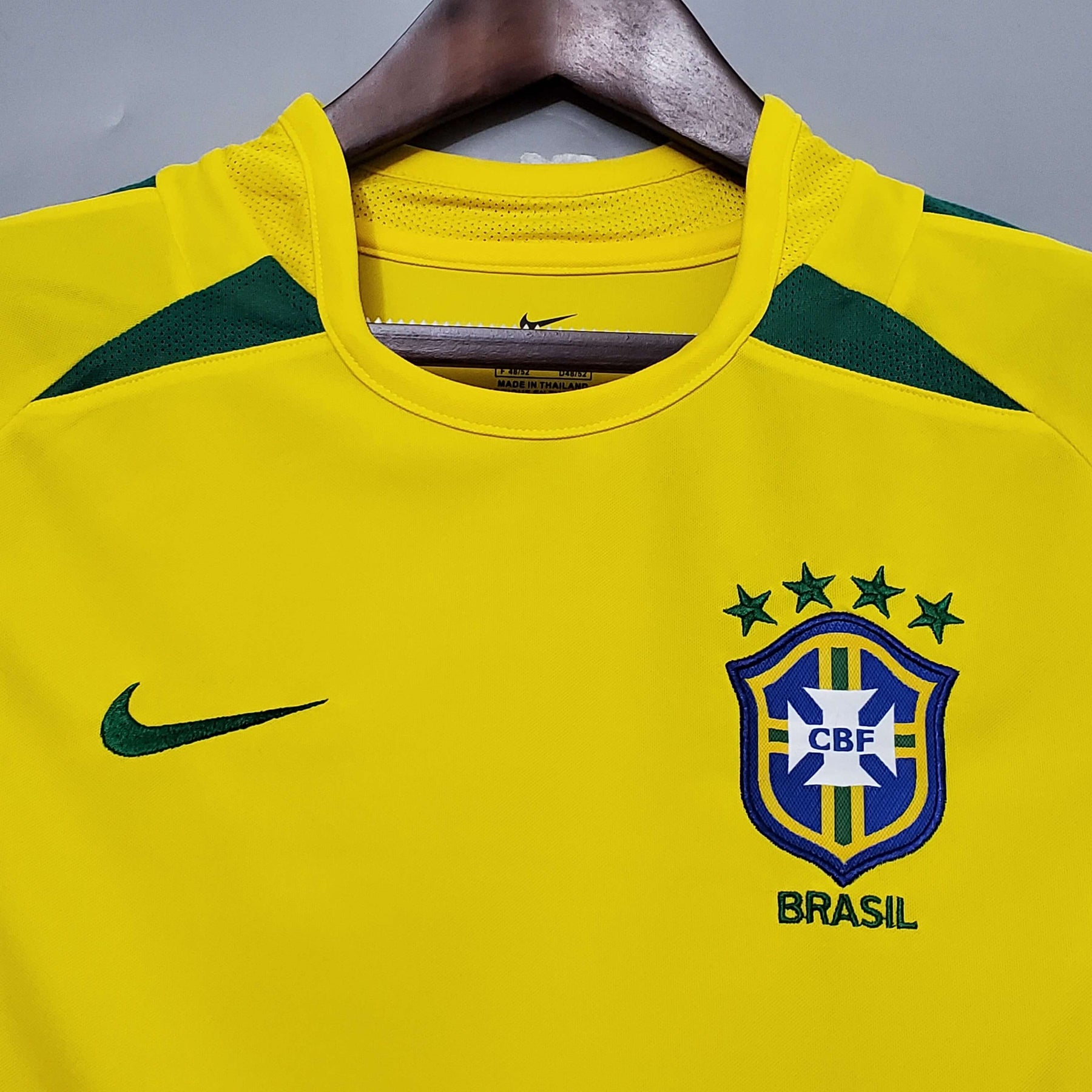 Camisa Retrô Brasil I 2002