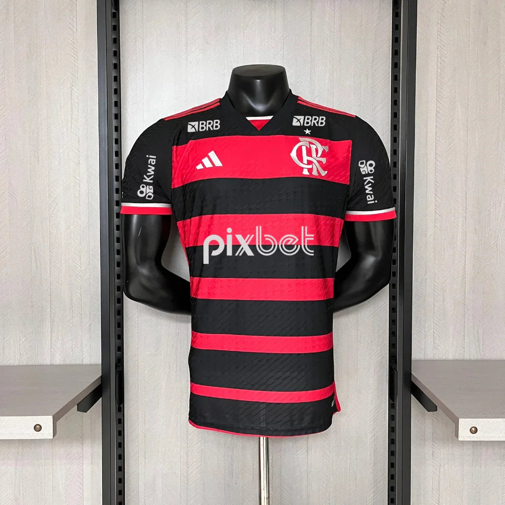 Camisa Masculina Flamengo I 2024/25 Authentic