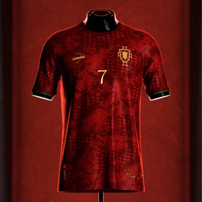 Camisa Portugal The Siu CR7 Euro