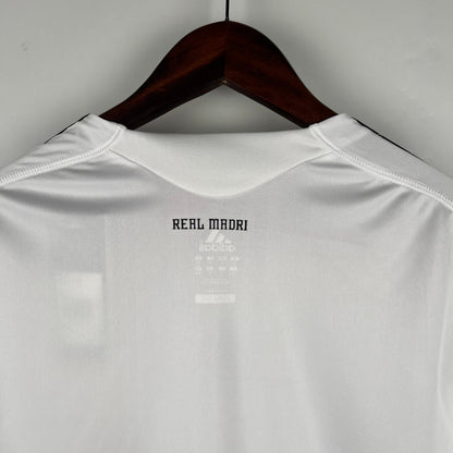 CAMISA REAL MADRID MANGA LONGA RETRÔ HOME 09/10