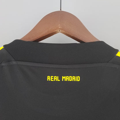 CAMISA RETRÔ REAL MADRID GOLEIRO BLACK 11/12
