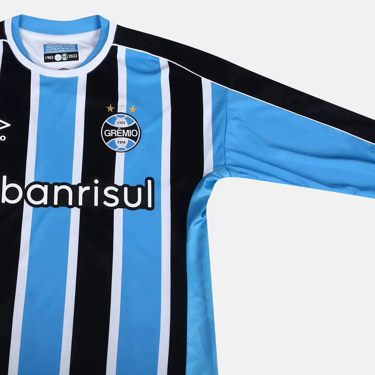 Camisa Masculina Grêmio I 2023/24 Manga Longa