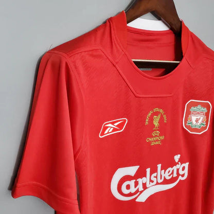 Camisa Retrô Liverpool Home 05/06