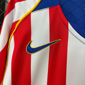CAMISA ATLÉTICO DE MADRID RETRÔ MANGA LONGA HOME 04/05
